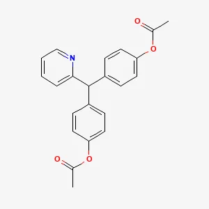 Chemical structure of bisacodyl