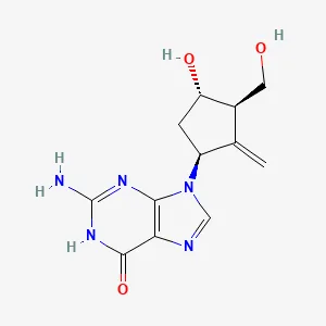 Chemical structure of entecavir