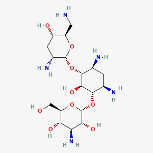 Chemical structure of tobramycin