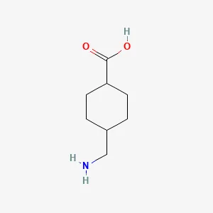 Chemical structure of tranexamic acid