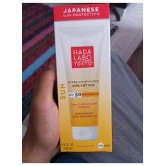 Hada Labo Tokyo Super Moisturizer Sun Lotion SPF50 product image