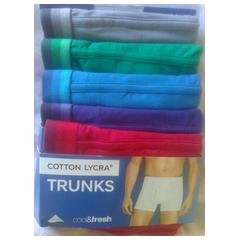 Marks & Spencers M&S Cotton Lycra Trunks product image