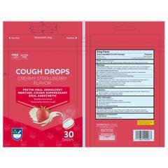 Creamy Strawberry Flavor Cough Drop product image