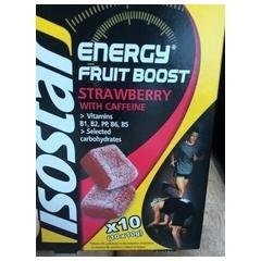 Isostar Energy fruit boost strawberry product image
