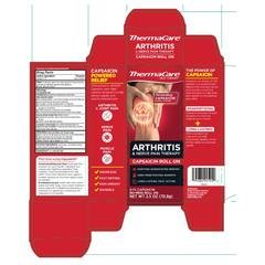 Thermacare Arthritis And Nerve Pain Therapy Capsaicin Roll On product image