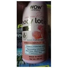 body lotions Himalayan rose wow skin science product image