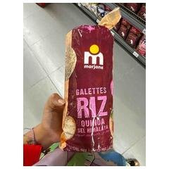 marjane Galettes Riz Quinoa Sel Himalaya product image