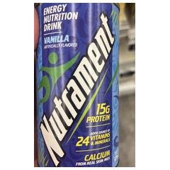 Nutramelt Energy Nutrition Drink Vanilla product image