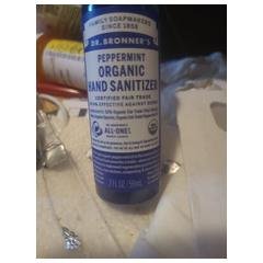 Dr. Bronner's Peppermint Organic Hand Sanitizer product image