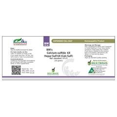 Bestmade Natural Products Calcium Sulfide Hepar Sulph (Calc Sulf) product image