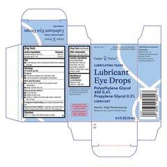 Foster And Thrive Lubricating Tears Lubricant Eye Drops product image