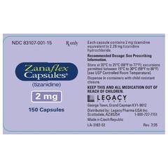 Zanaflex product image