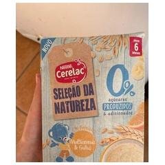 Nestle cerelac Papa multiceriais e frutas product image