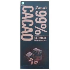Amul 99% Cacao Ultimate Dark Chocolate product image