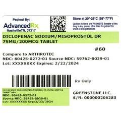 Diclofenac Sodium And Misoprostol Dr product image