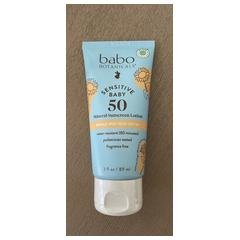 babo BOTANICALS Sensitive Baby 50 Mineral Sunscreen Lotion product image