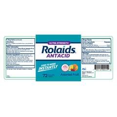 Rolaids Ultra Strength Antacid Assorted Fruit product image