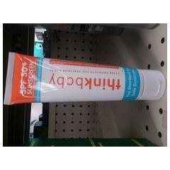 Think baby SPF 50+ sunscreen for healthier babies product image