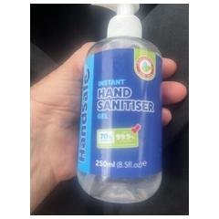 Zimpli Medical Handsafe instand hand sanitizer gel product image
