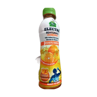 Amrutanjan Fruit Nik Electro Rehydrate Orange Drink
