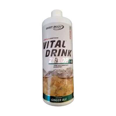 Best Body Nutrition Vital Drink Zerop 1:80 - Ginger Ale