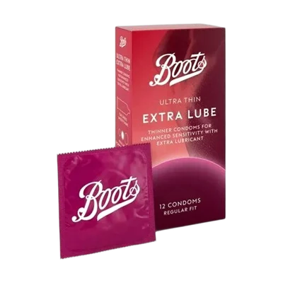 Boots Ultra Thin Extra Lube Condoms
