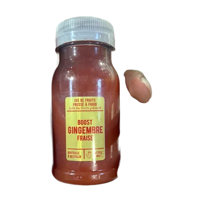 Grand Frais Boost Gingembre Fraise
