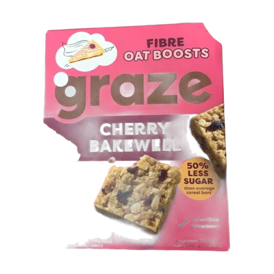 Graze Cherry Bakewell Oat Boosts