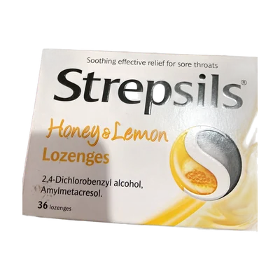 Strepsils Honey And Lemon 36S