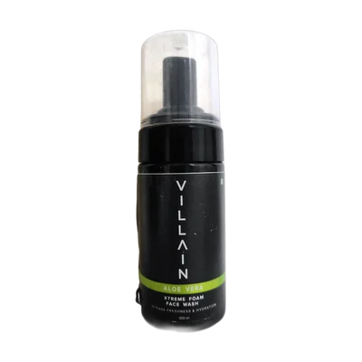 Villain Aloe Vera Foam Face Wash