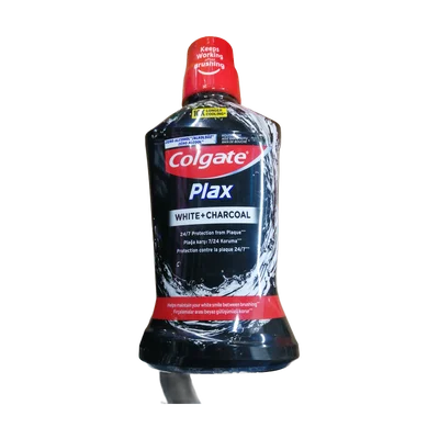 White+charcoal Colgate Plax